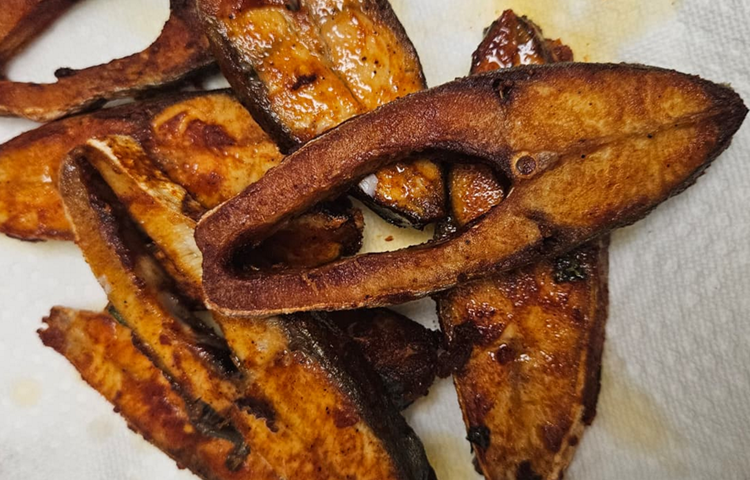 Golden Pomfret Marination